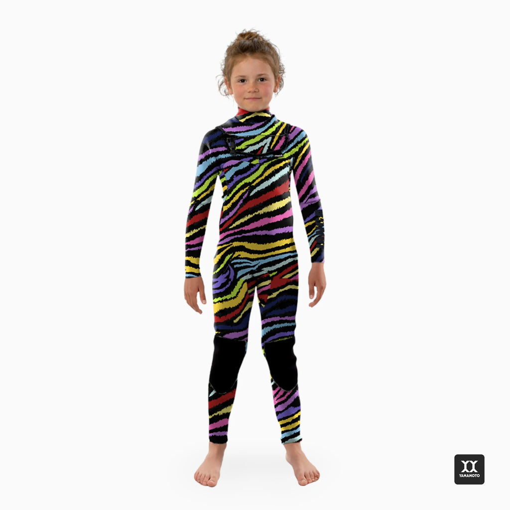 JANGLE RAINBOW ZEBRA Fullsuit Kids 4/3