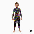 JANGLE RAINBOW ZEBRA Fullsuit Kids 4/3