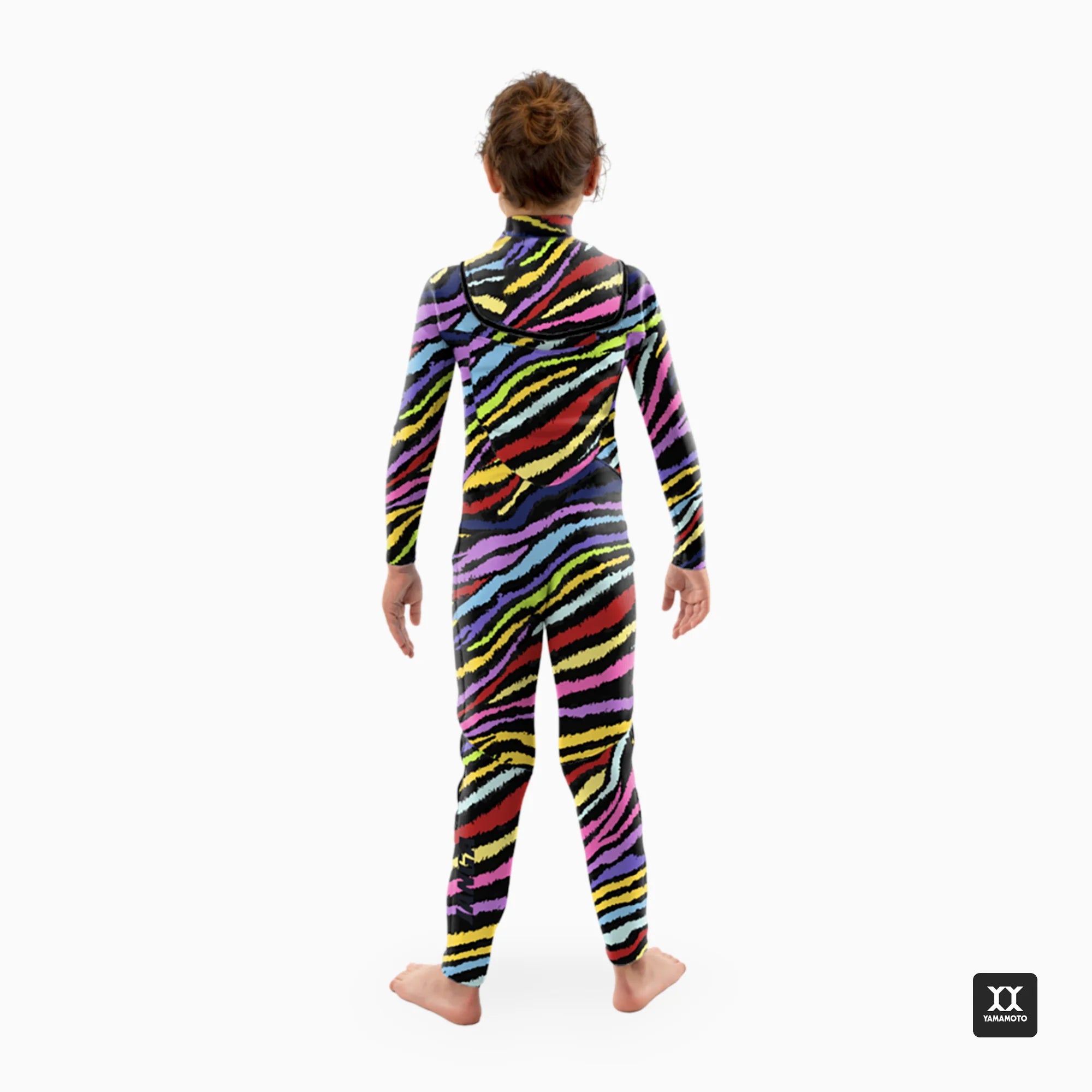JANGLE RAINBOW ZEBRA Fullsuit Kids 4/3