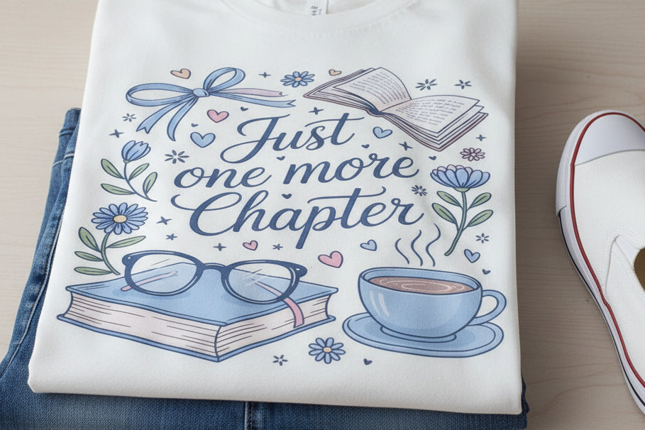 Just One more Chapter shirt