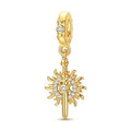 Golden Sun God Sword Charm