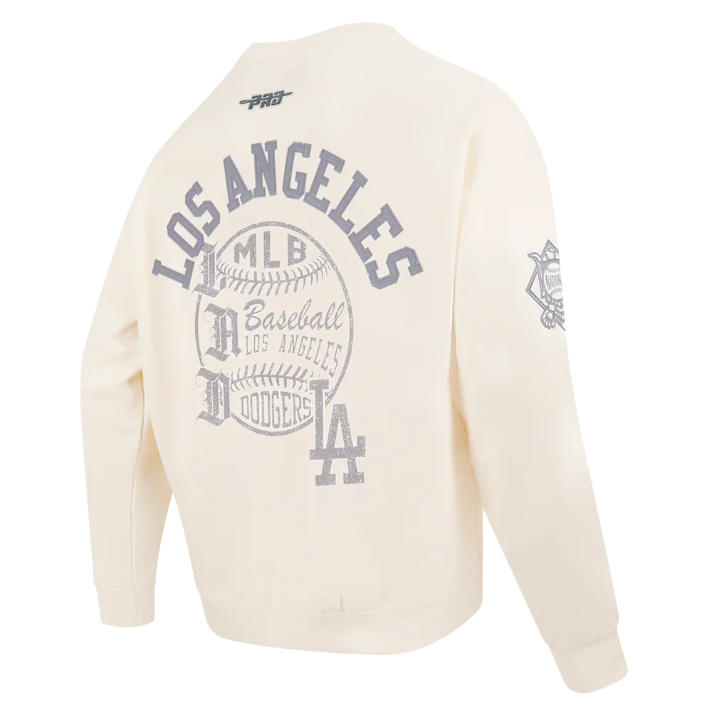 Pro Standard La Dodgers Street Team Long Sleeve - Eggshell