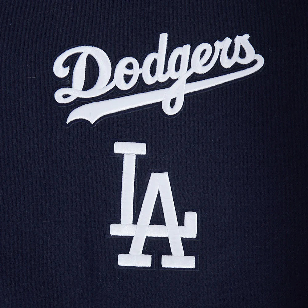 Pro Standard La Dodgers Wingspan Drop Shoulder Hoodie - Midnight Navy