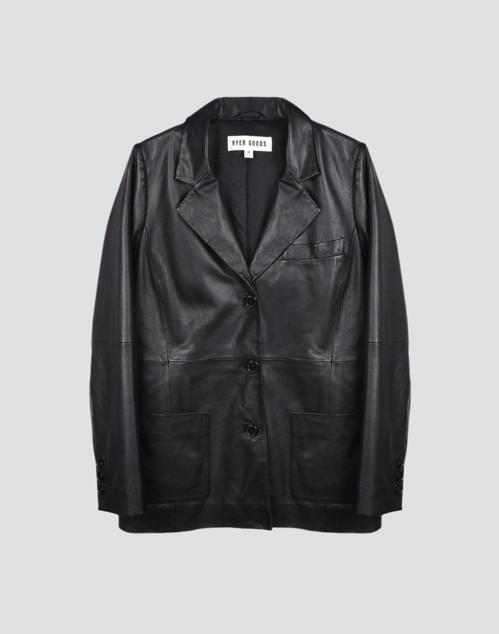 Deadstock Leather Blazer