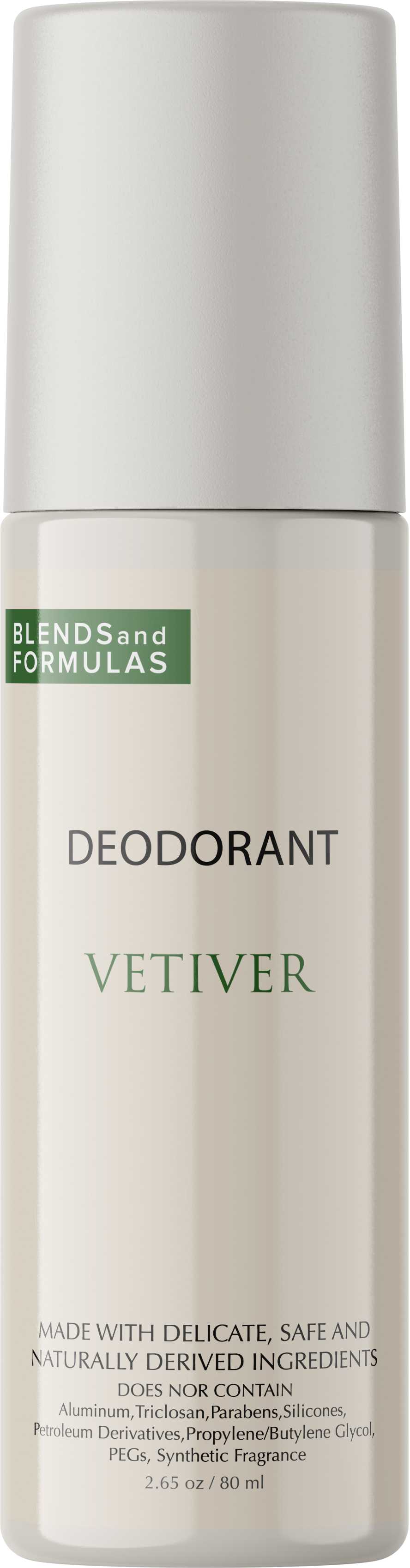 Natural Deodorant (Aluminum-Free) - Vetiver Canyon