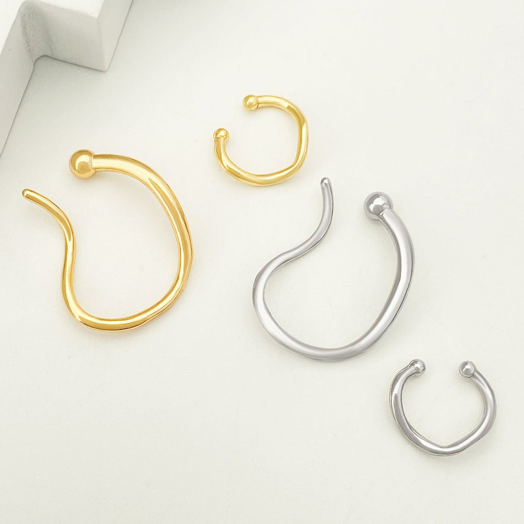 Alloy Style Design Sense Dignified Clips No Pierced Rings