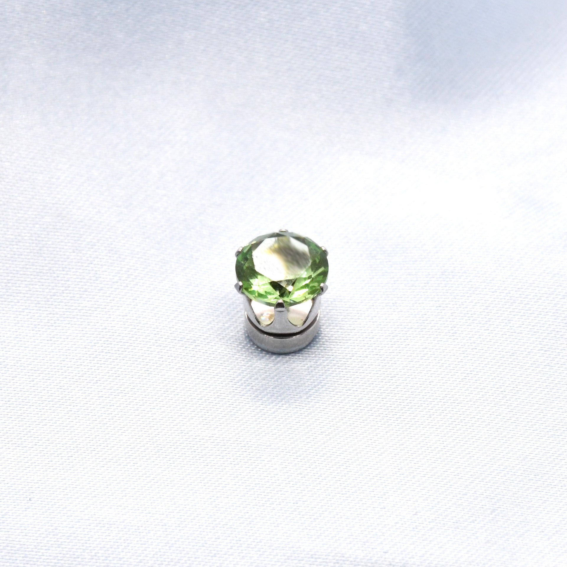 Color Super Flash Zircon Bone Nail Ear Clip