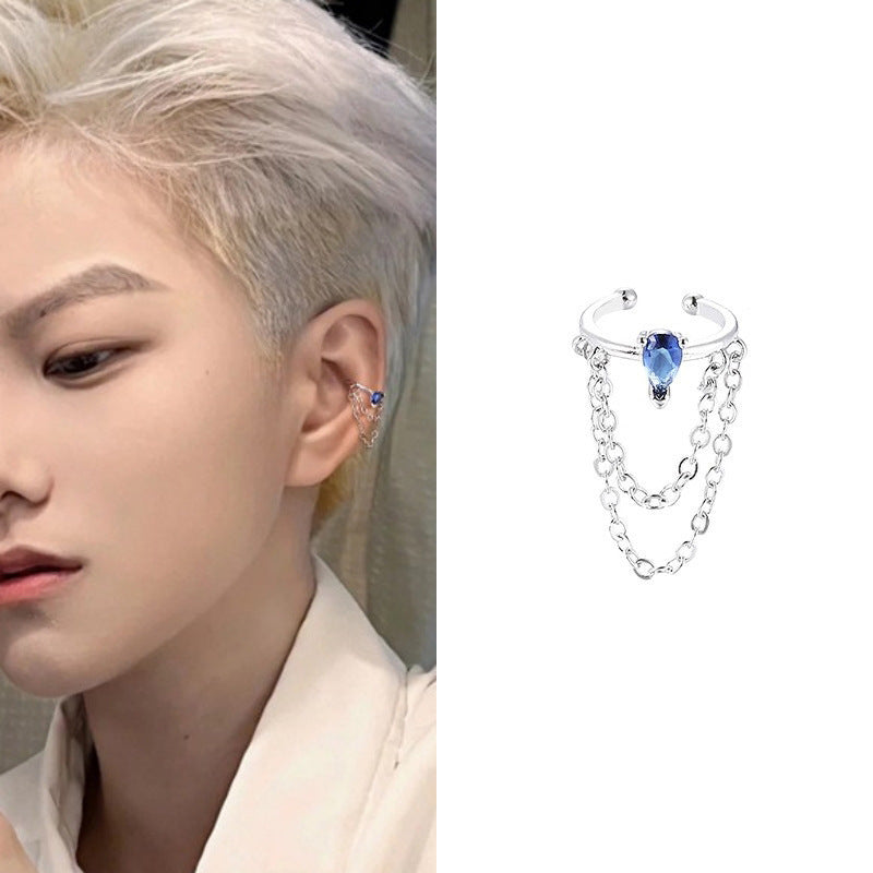 Klein Blue Unique Unisex Style Trendy Ear Clip