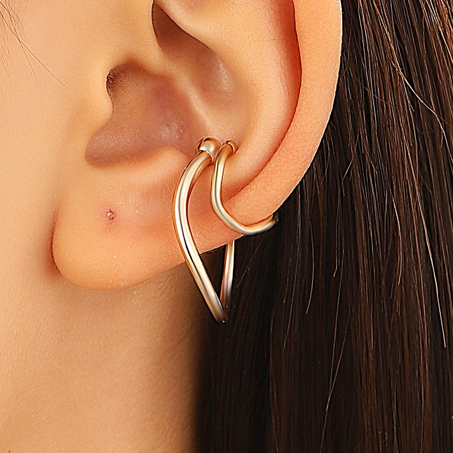 Alloy Style Design Sense Dignified Clips No Pierced Rings