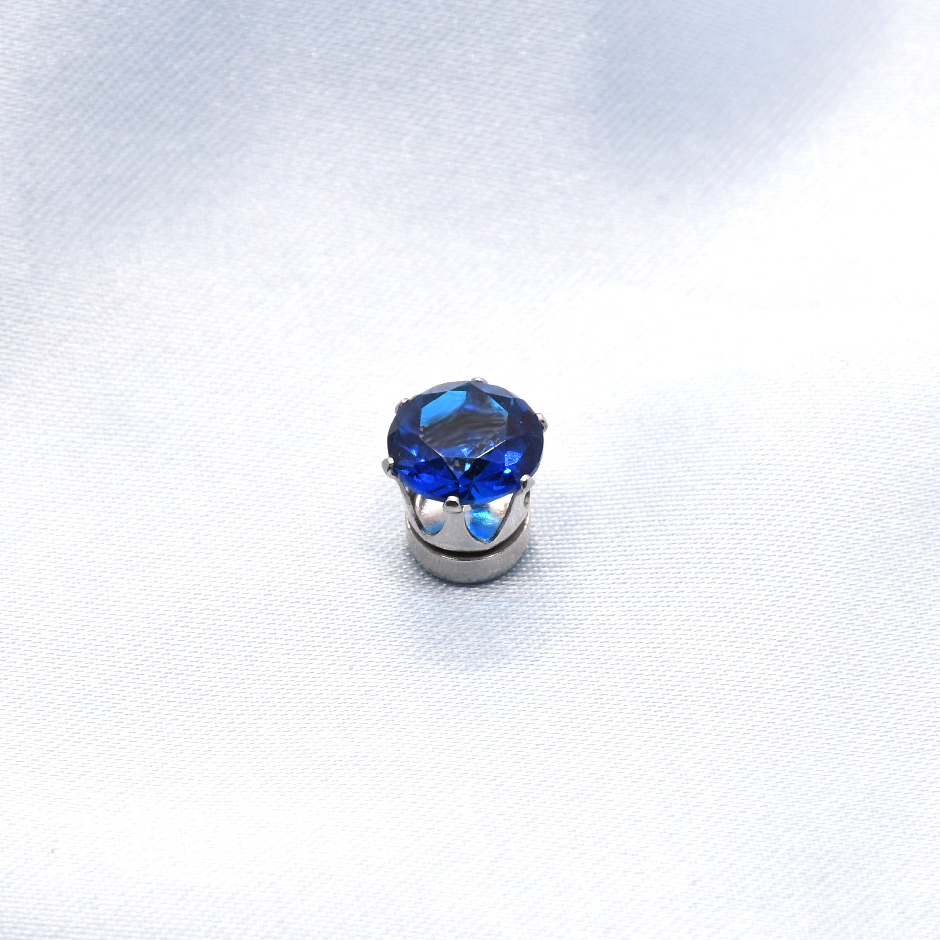 Color Super Flash Zircon Bone Nail Ear Clip