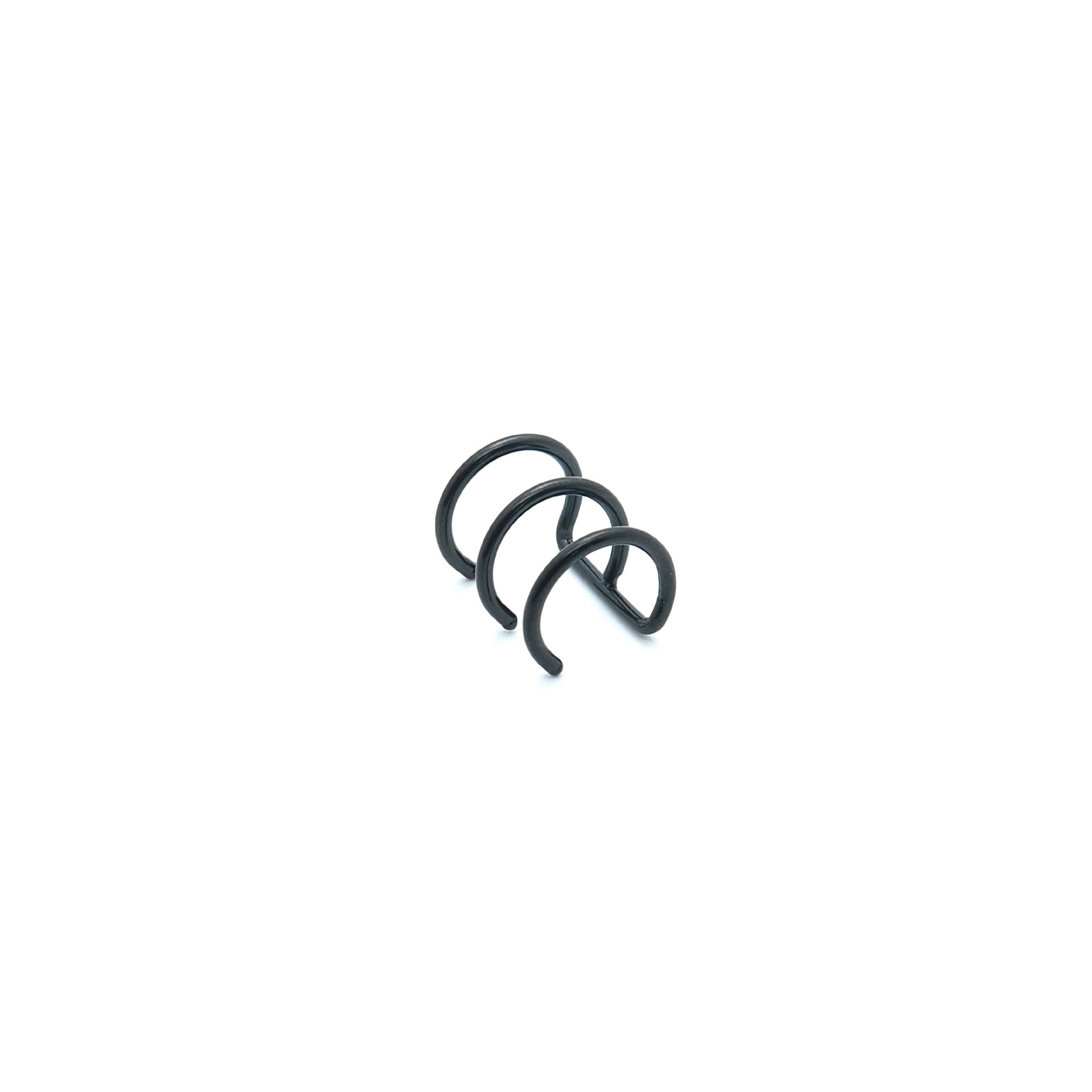 Stainless Steel Three-ring Bone Human Body Piercing Ear Clip
