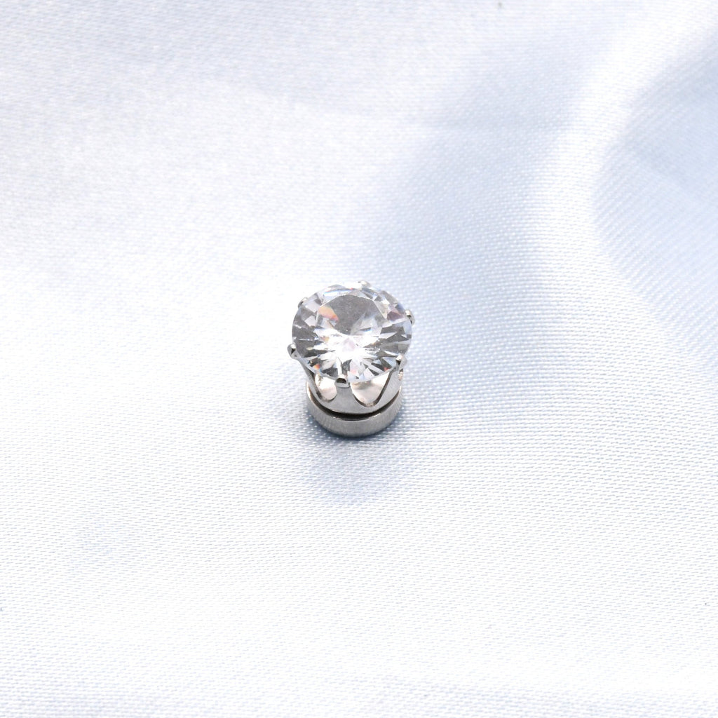 Color Super Flash Zircon Bone Nail Ear Clip