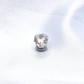 Color Super Flash Zircon Bone Nail Ear Clip