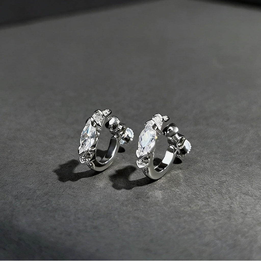 Women's & Men's Eye Trendy Hip Hop Zircon Design Ancient Ear Clip