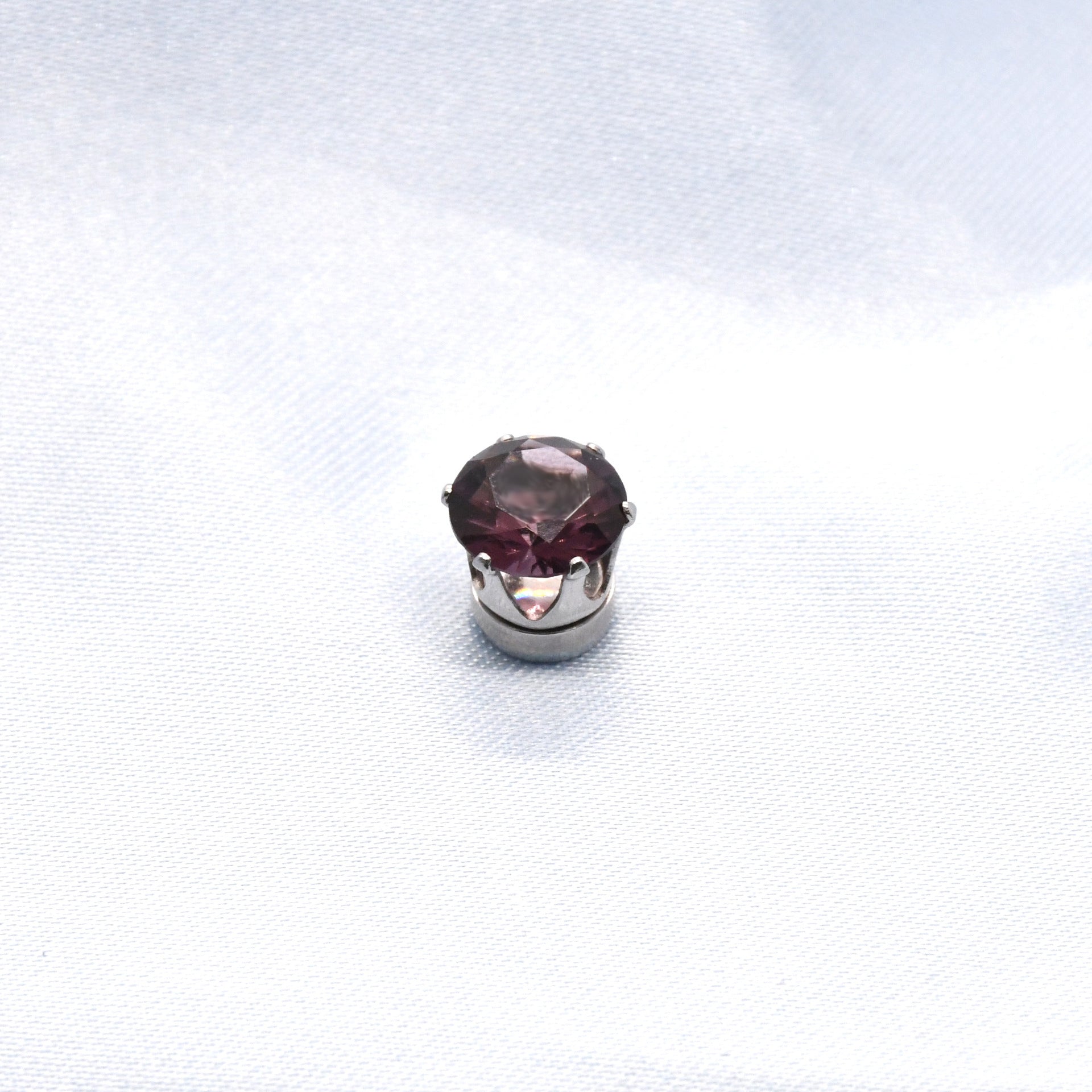Color Super Flash Zircon Bone Nail Ear Clip