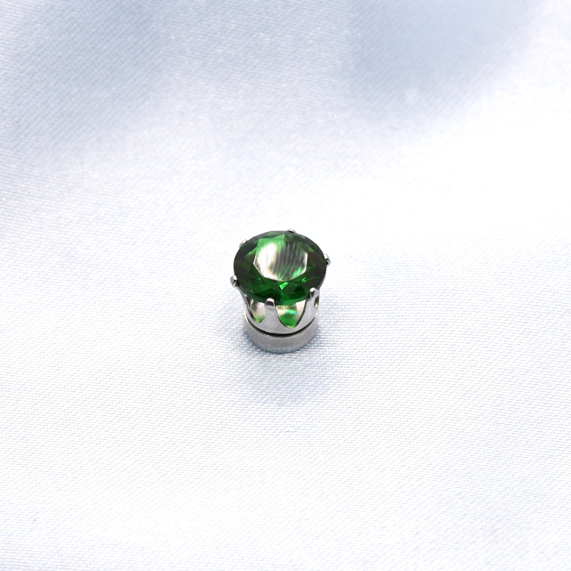 Color Super Flash Zircon Bone Nail Ear Clip