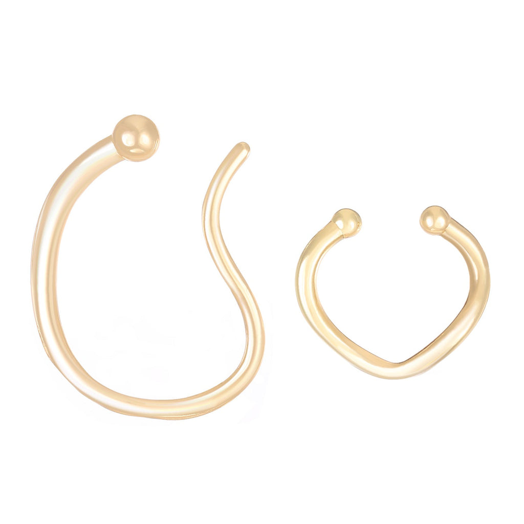 Alloy Style Design Sense Dignified Clips No Pierced Rings