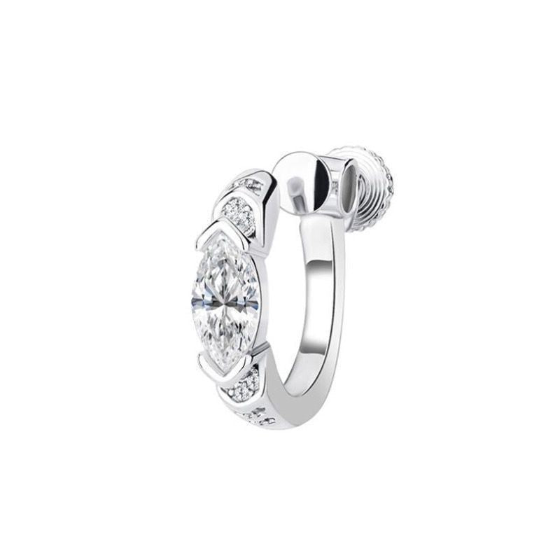 Women's & Men's Eye Trendy Hip Hop Zircon Design Ancient Ear Clip