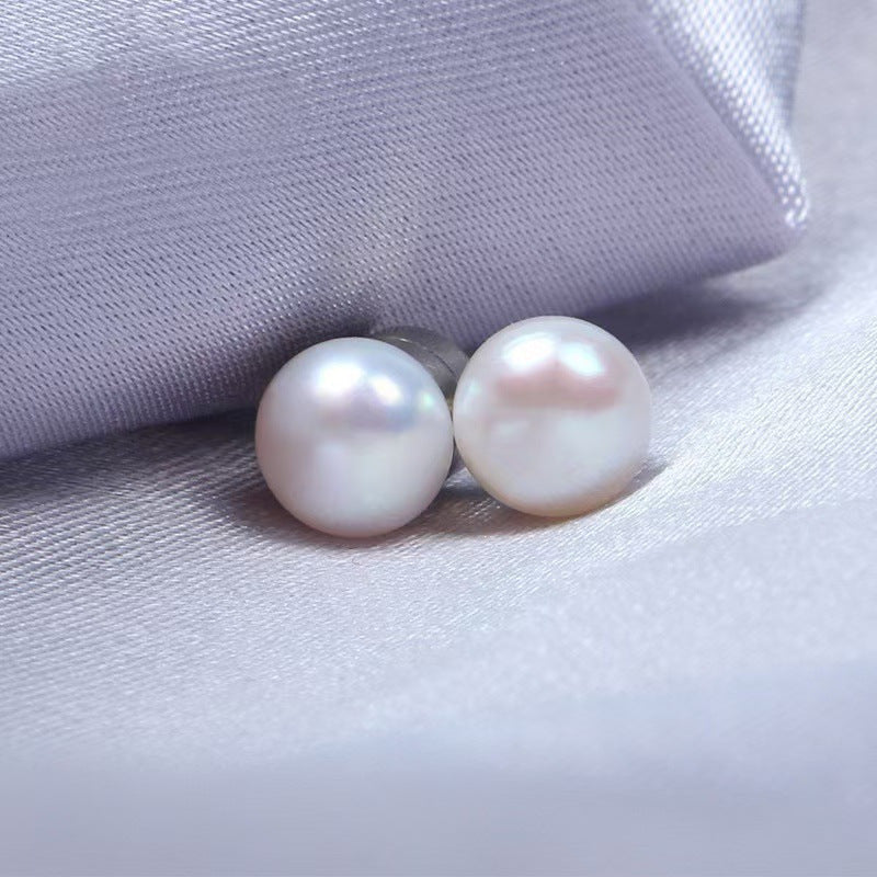 Women's Double Pad Pearl High-grade Big Elegant Ear Clip