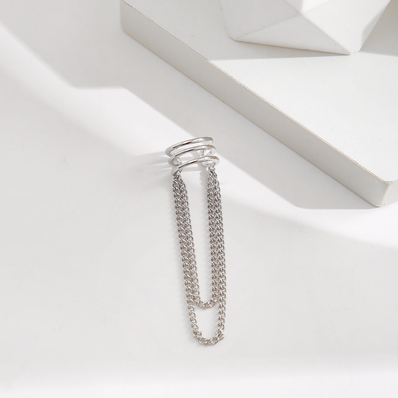 Fashion Creative Simple Cold Style Sier Ear Clip