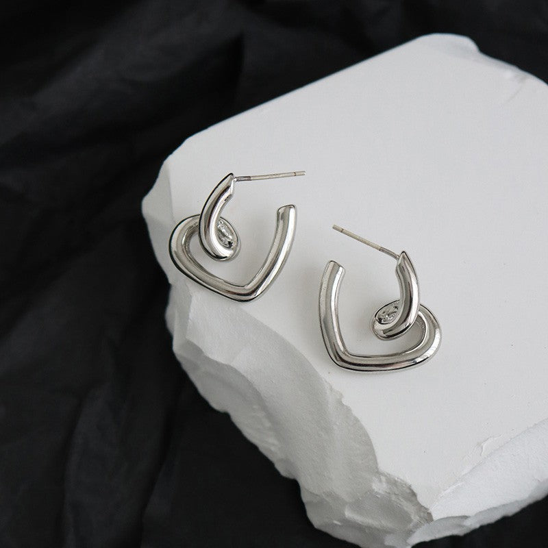 Women's Without Pierced Ears Frosty Style Gold Niche Design Ear Clip