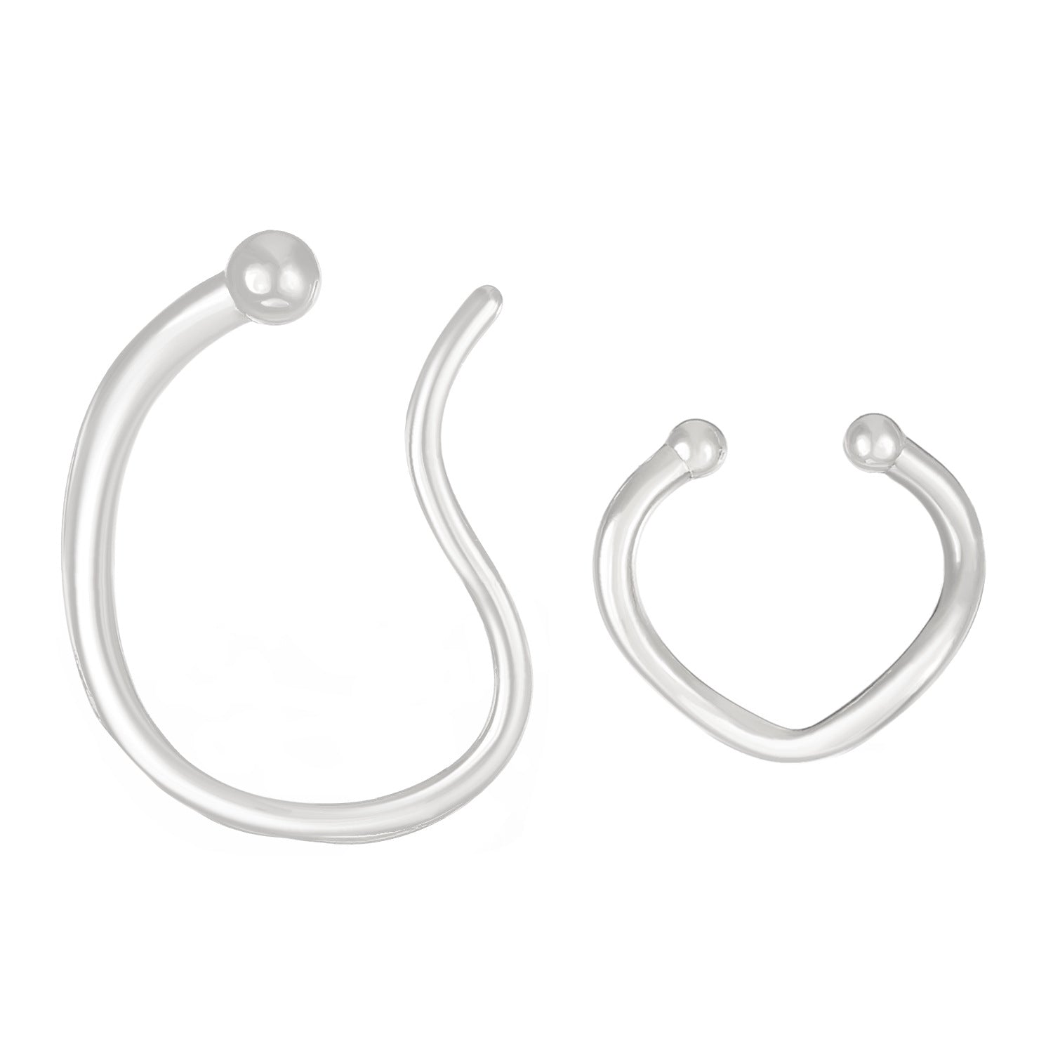 Alloy Style Design Sense Dignified Clips No Pierced Rings