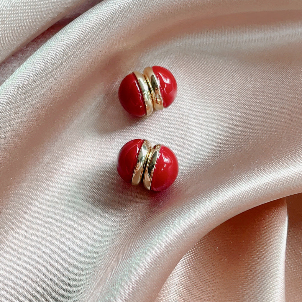 Earless Female Niche Magnetic Pearl Dignified Ear Clip