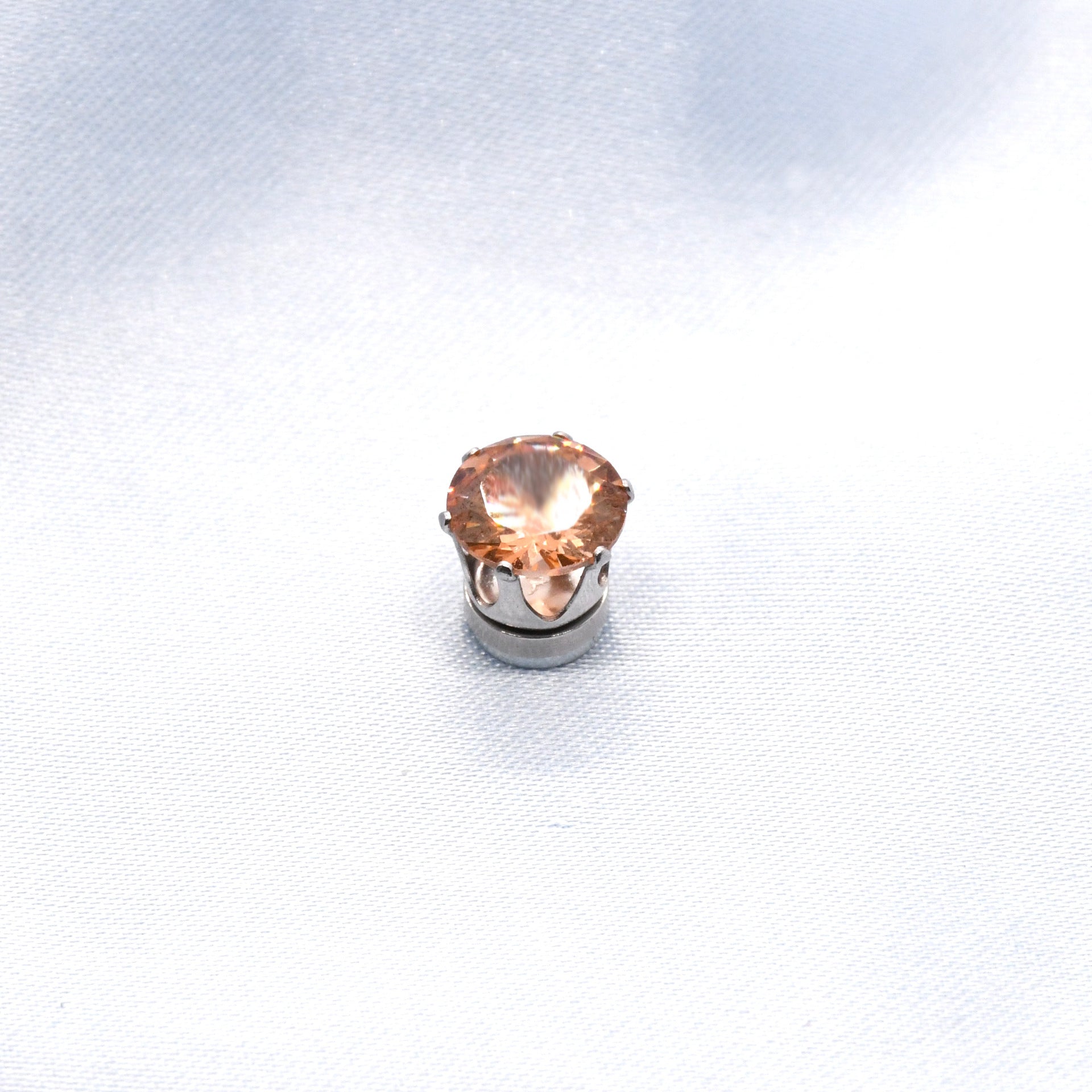 Color Super Flash Zircon Bone Nail Ear Clip