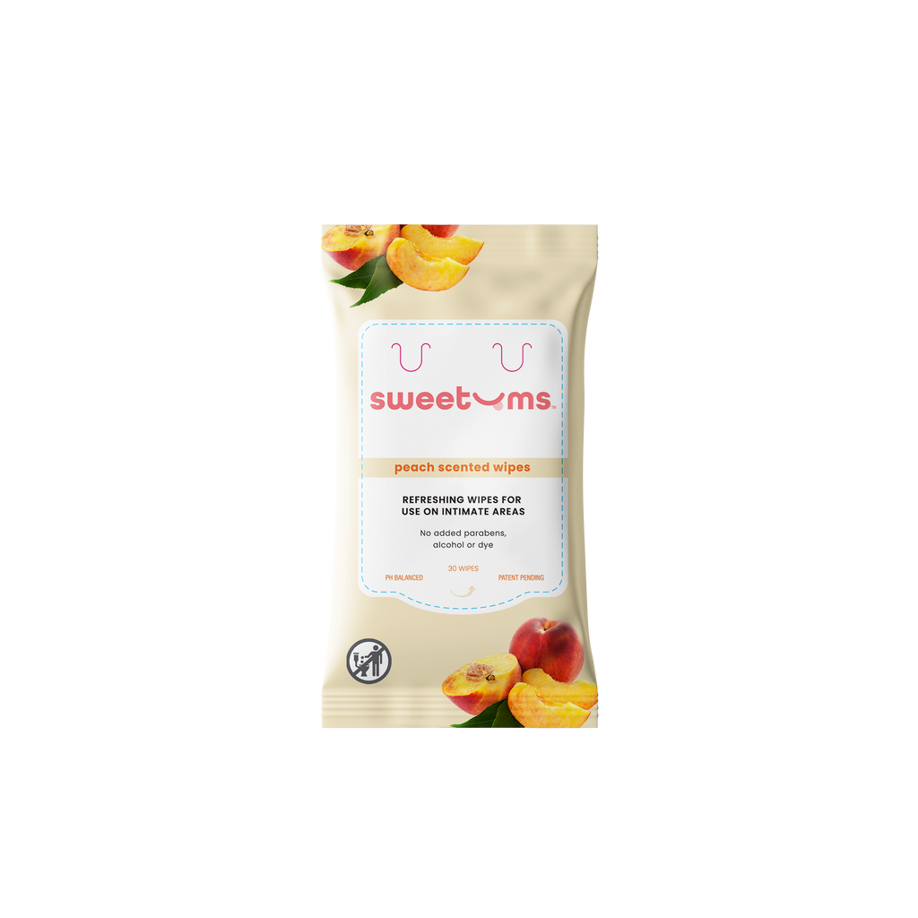 Peach Scented and Unflavored Daily Wipes