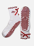 🤍 SANTA, I CAN EXPLAIN – White Holiday Grip Socks