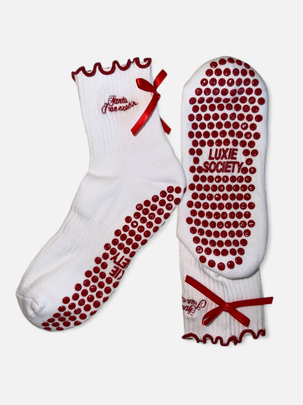 🎁 The Luxie Society Holiday Pilates Sock Trio Gift Box
