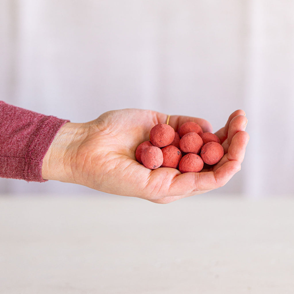 Red Poppy Wildflower Garden Confetti Seed Balls