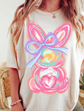 Brushstroke Easter Bunny Shirt