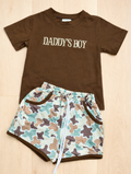 Daddy's Boy Short Set