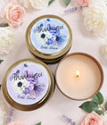 Personalized Bridal Shower "Thank you" Candle