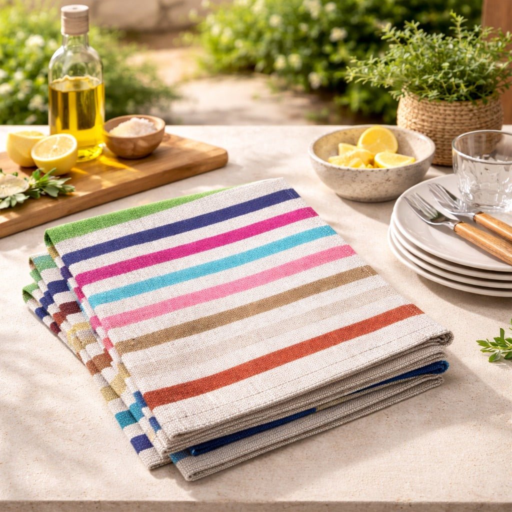 Striped Napkin Set