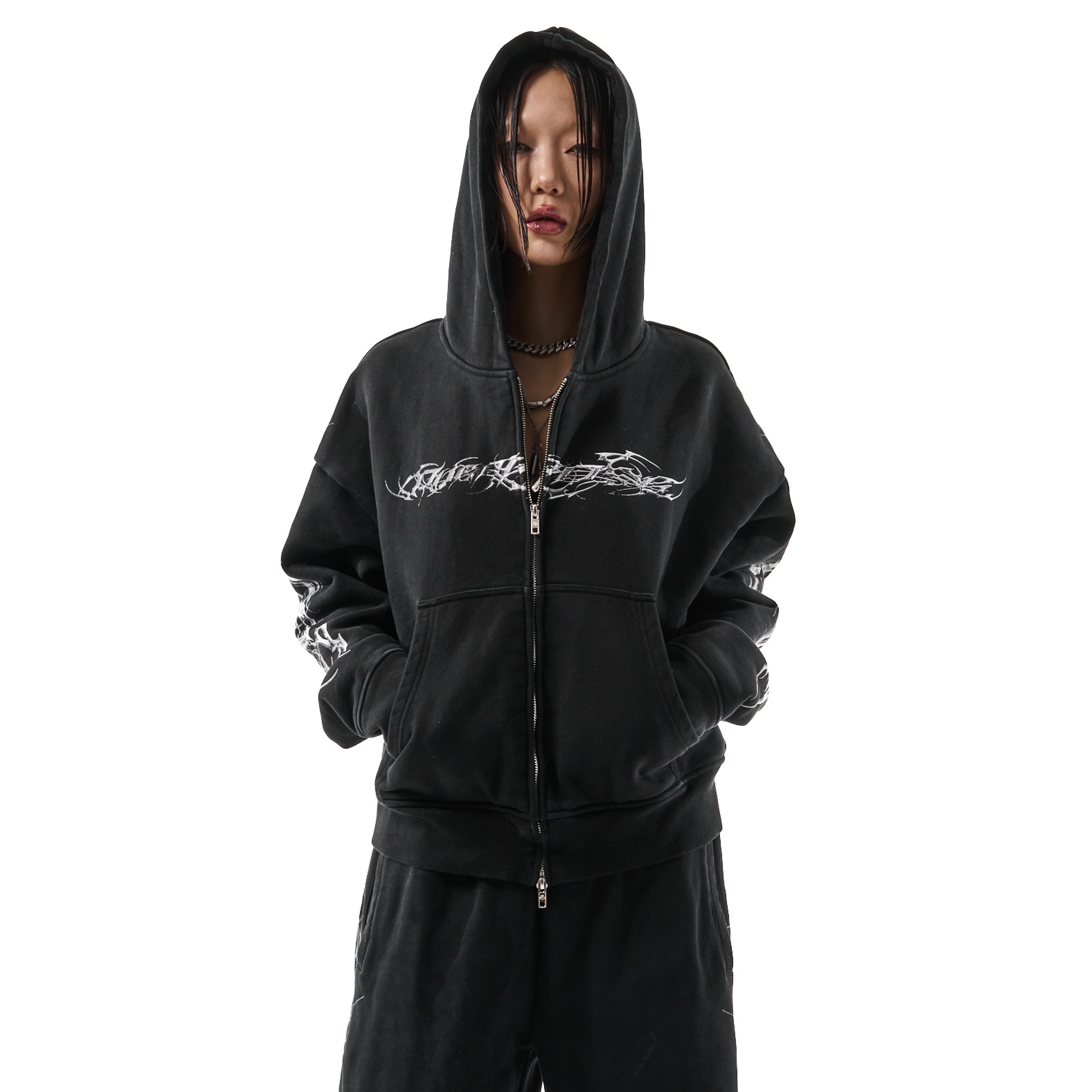 "TRIBAMETAL" HOODIE