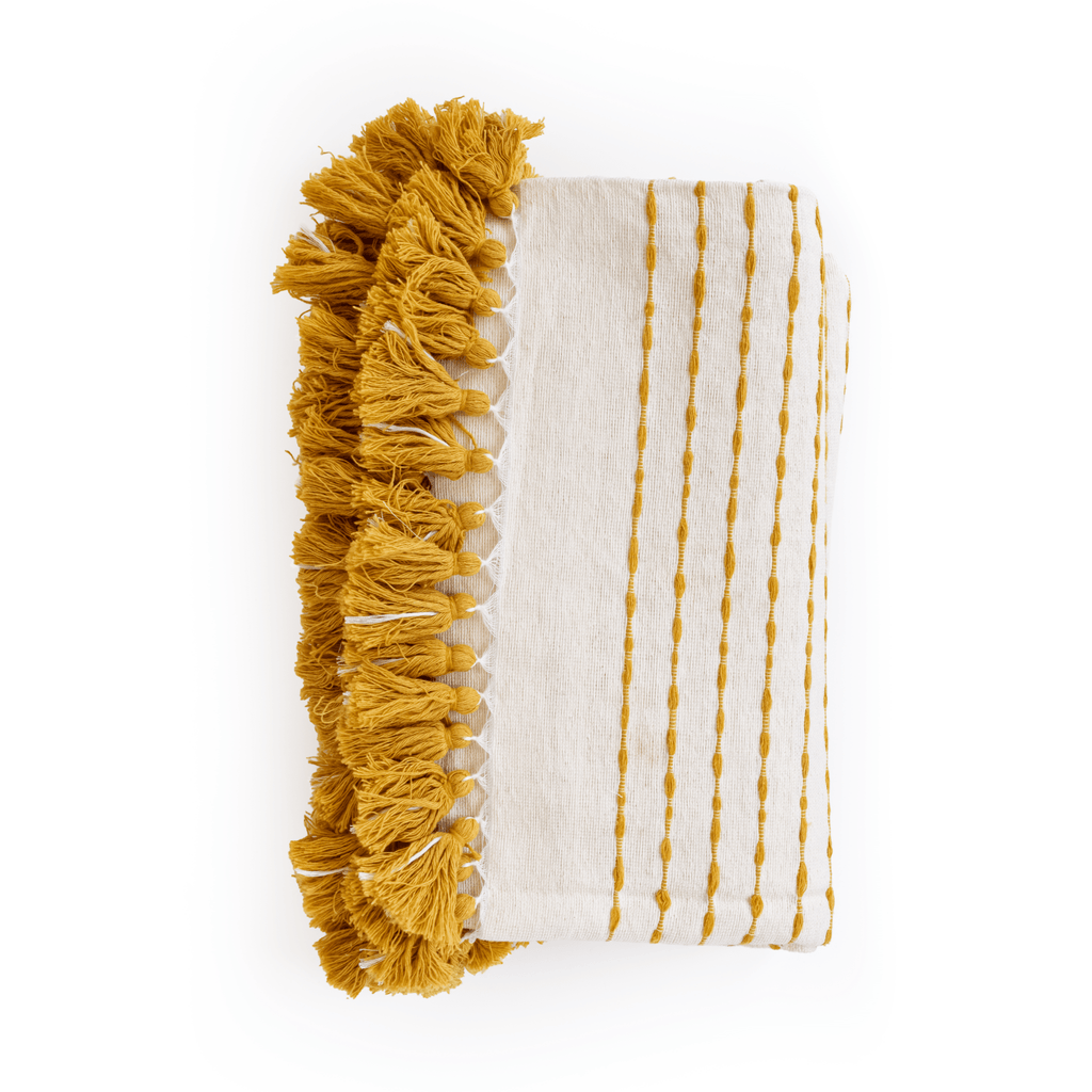 Pompom Beach Towel