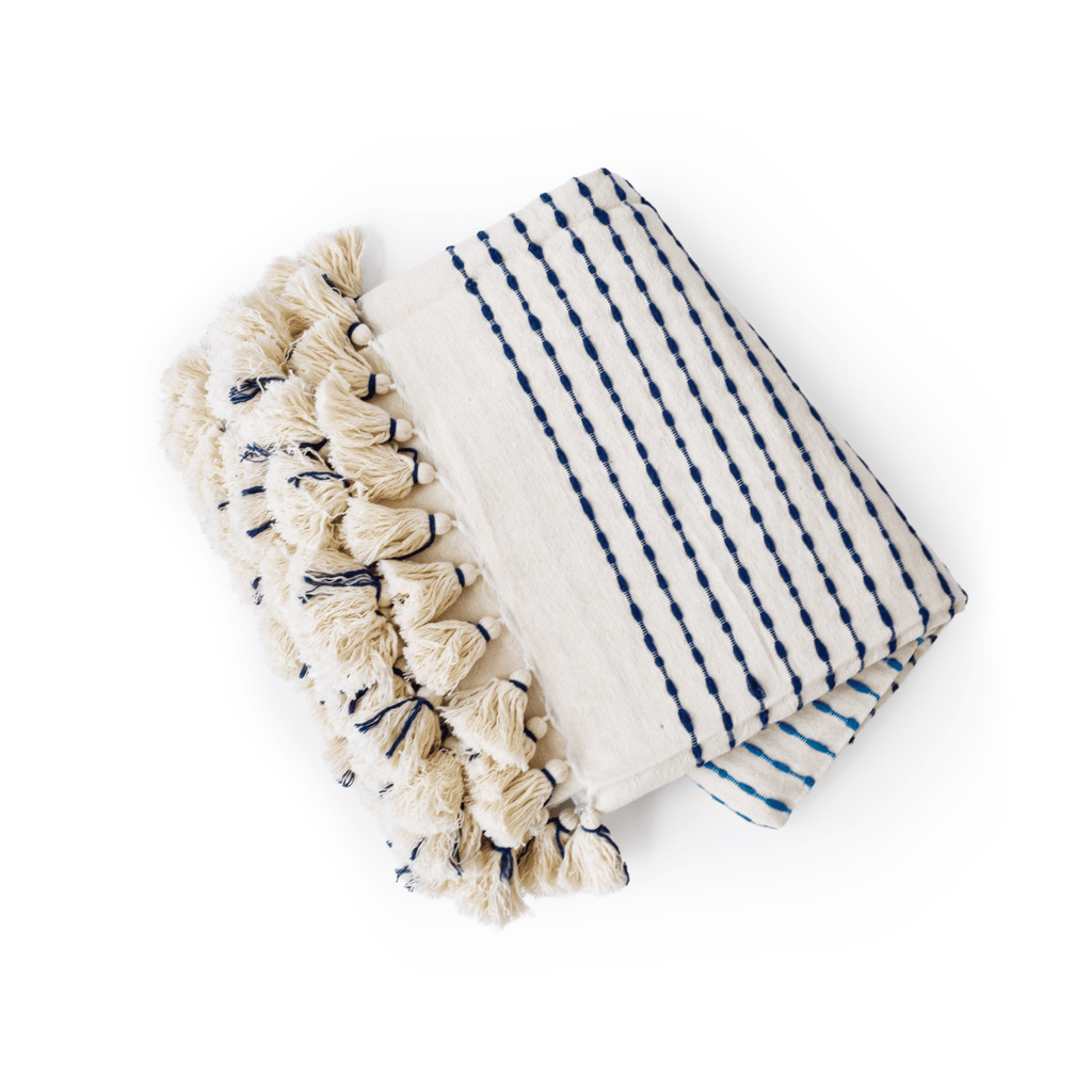 Pompom Beach Towel