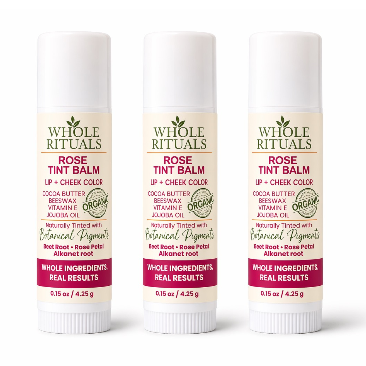 Rose Tint Balm – Lip + Cheek Color with Organic Ingredients