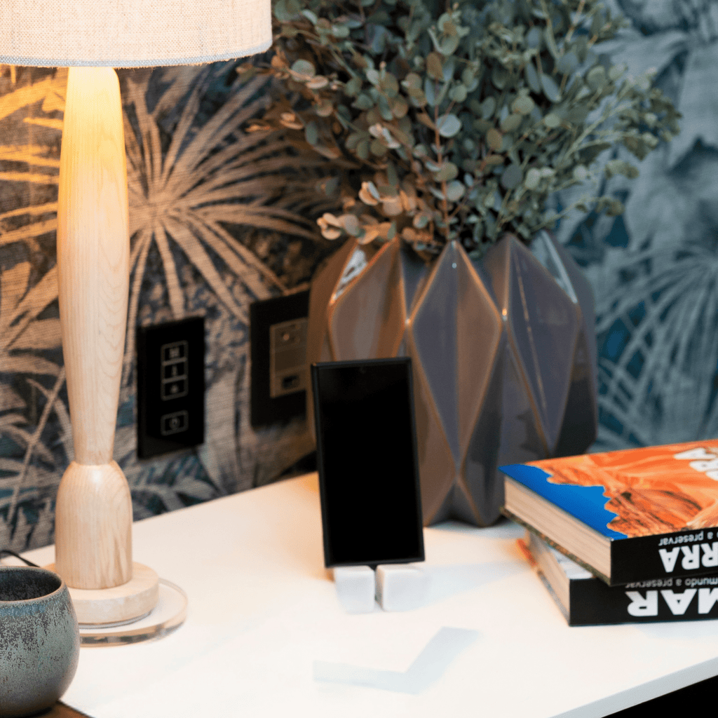 Rest and Recharge Marble Phone Stand