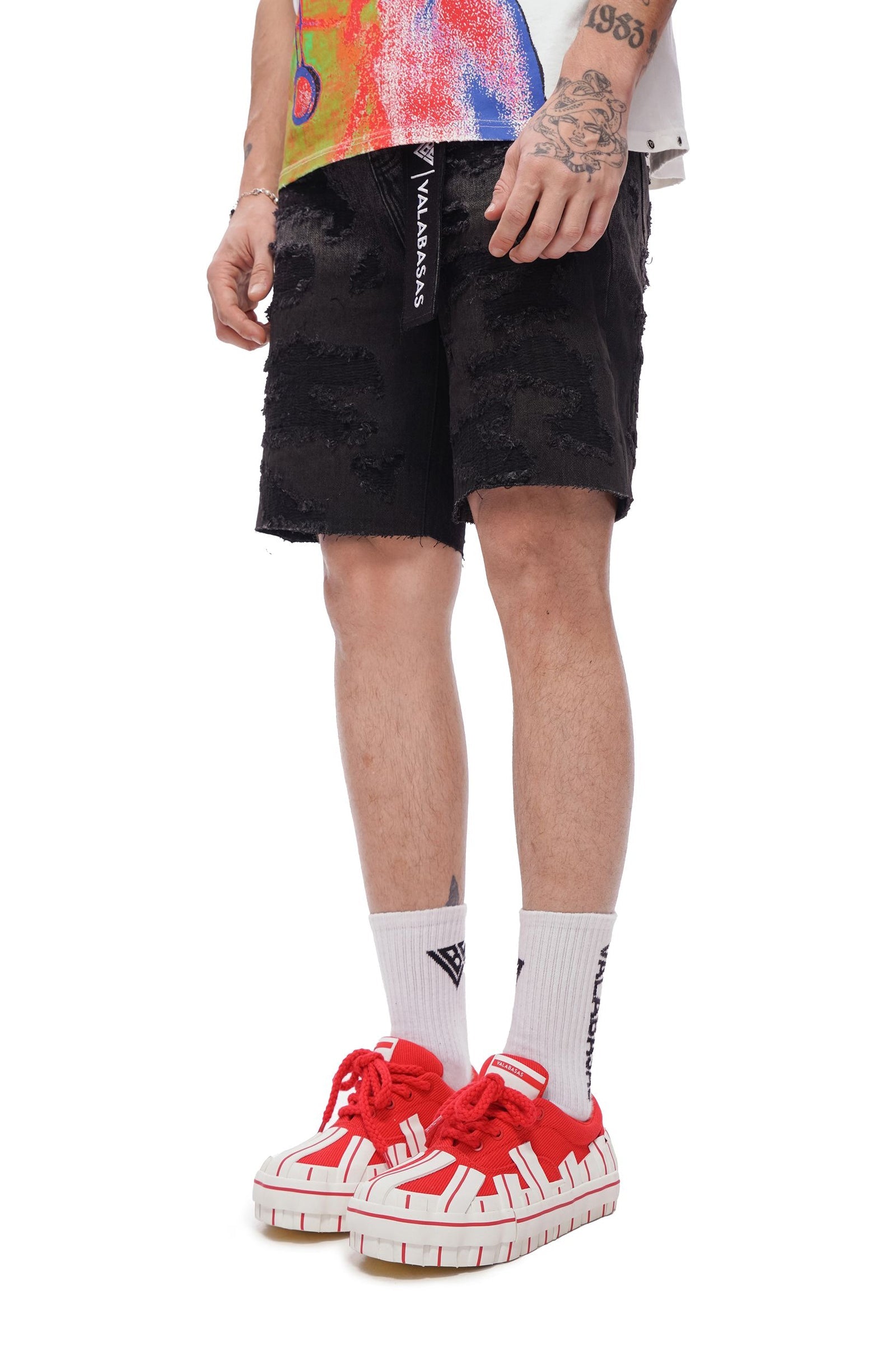 Valabasas Incise Jorts - Grey Wash
