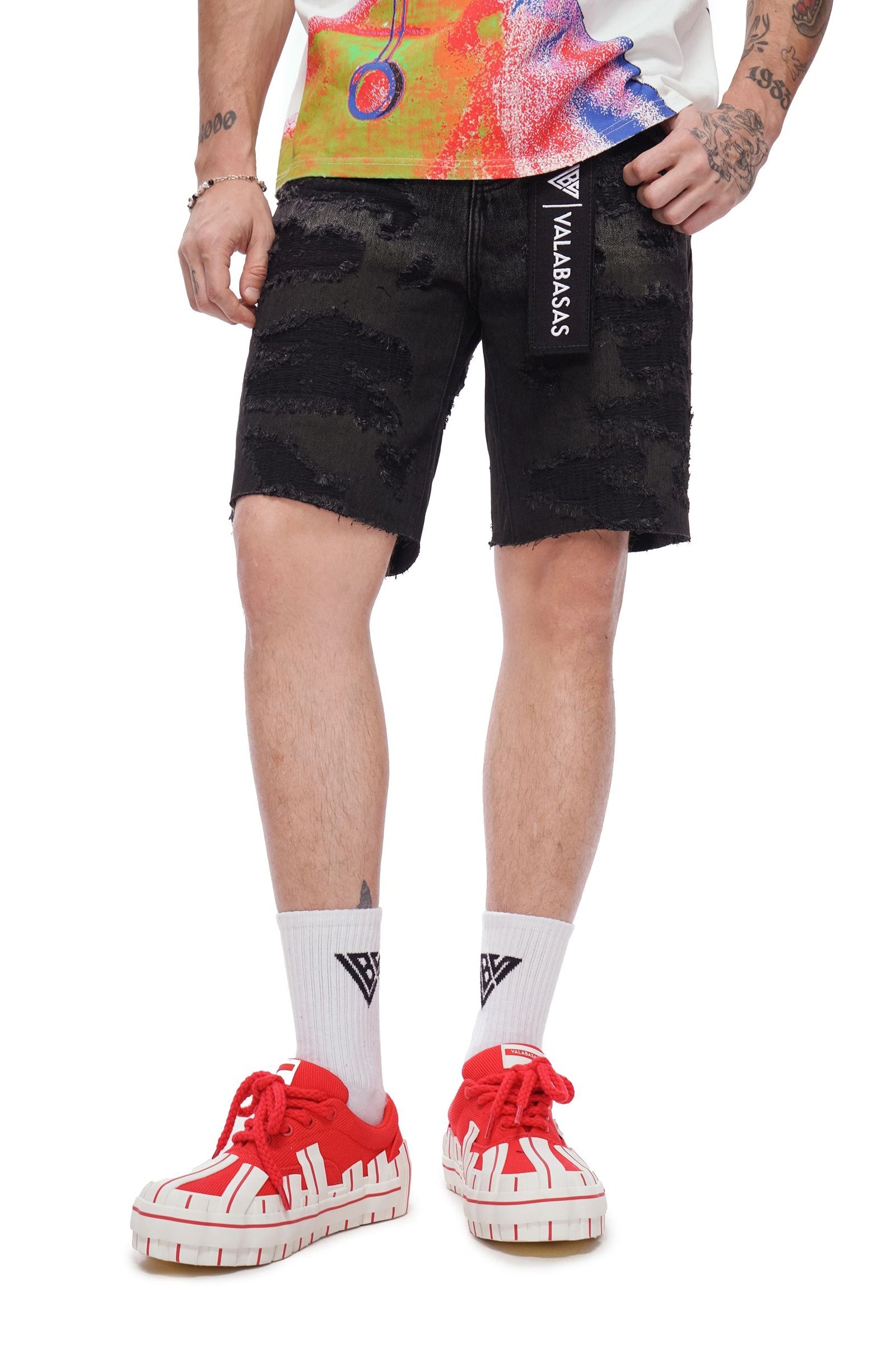 Valabasas Incise Jorts - Grey Wash