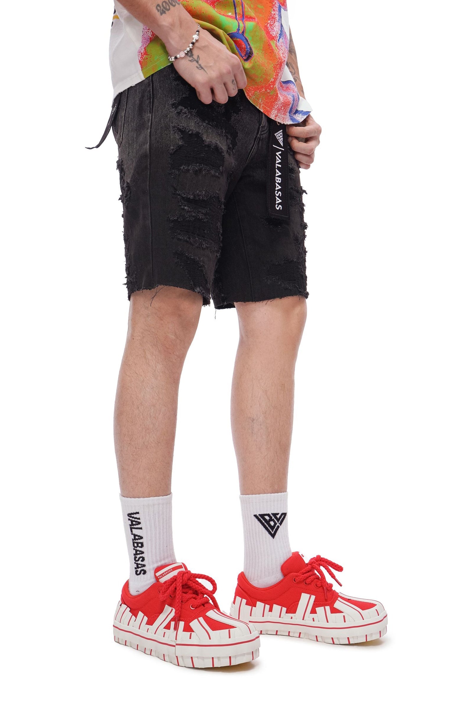 Valabasas Incise Jorts - Grey Wash