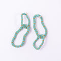 Linked Turquoise Earrings