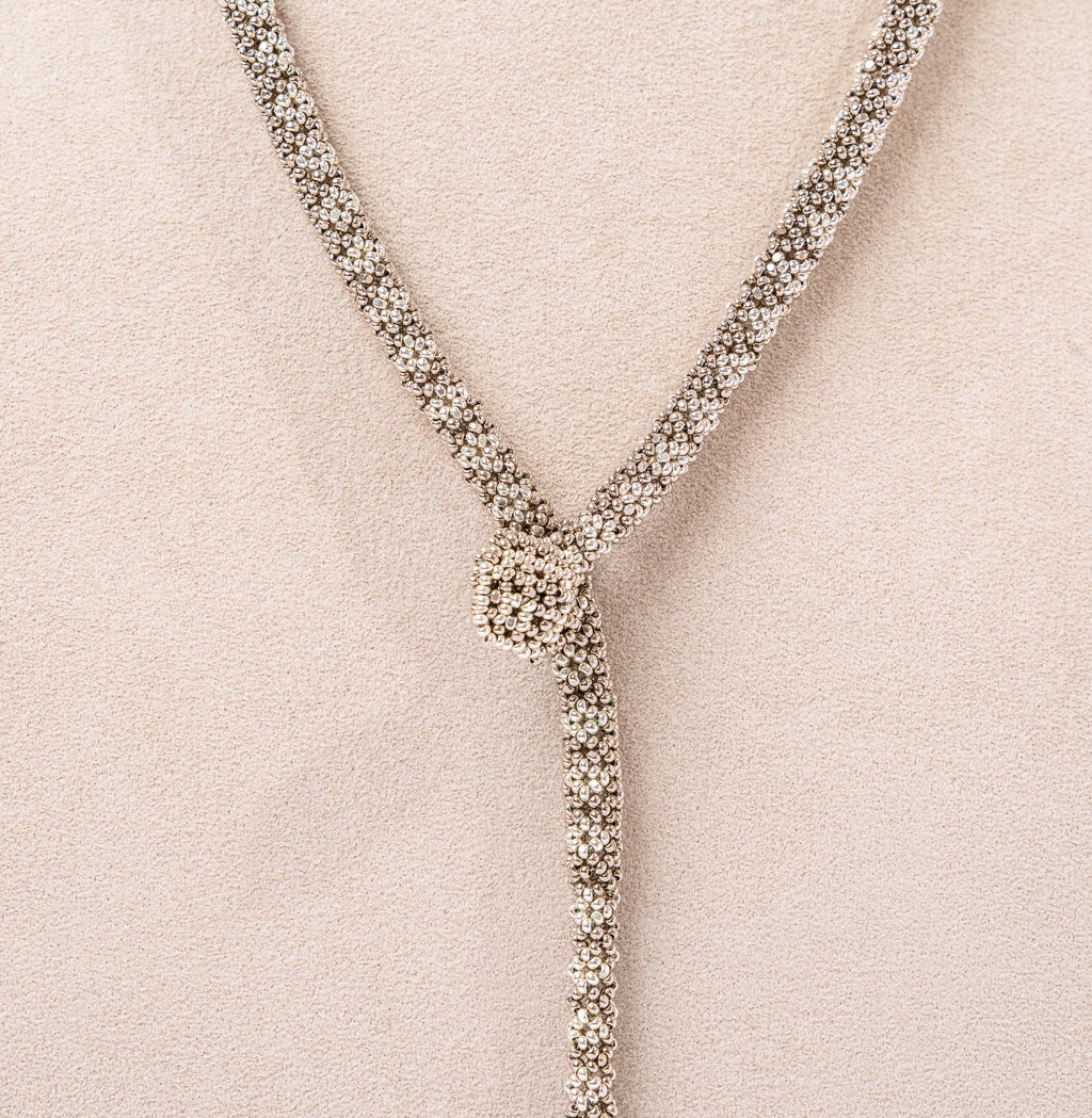 Silver Snake Necklace