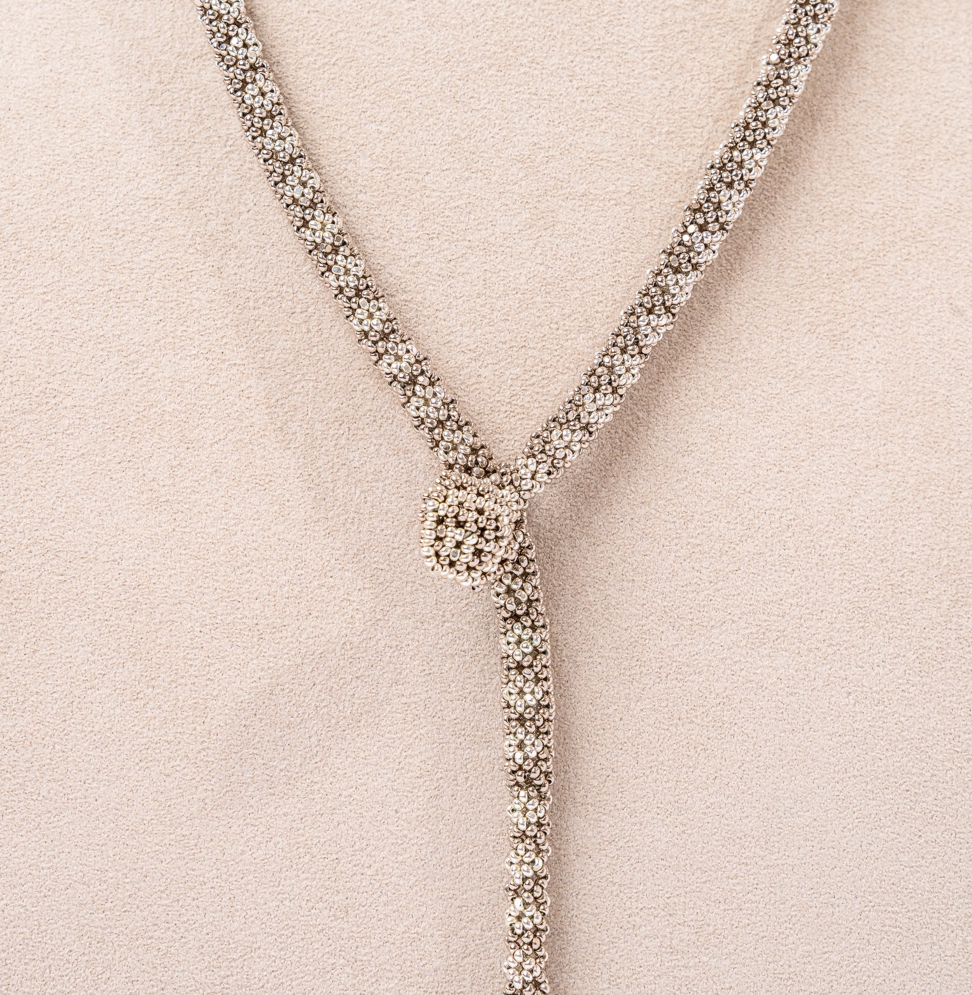 Silver Snake Necklace