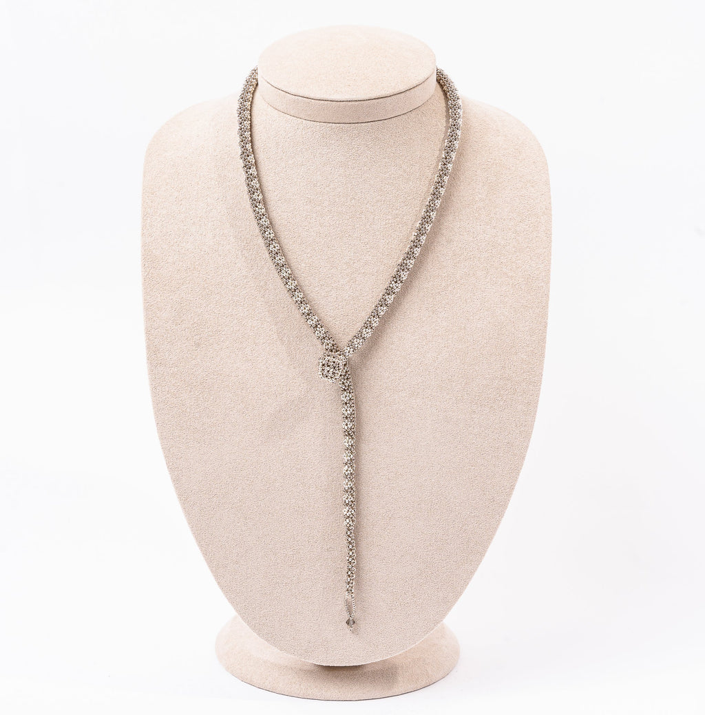 Silver Snake Necklace