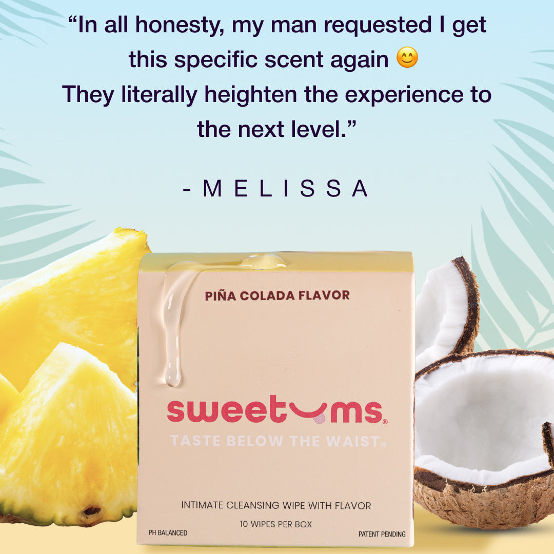Piña Colada Flavored Wipes