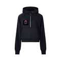 Cropped Half-Zip Hoodie